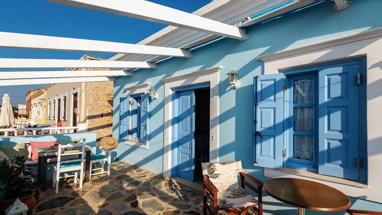 Amazing House In Halki Villa ภายนอก รูปภาพ