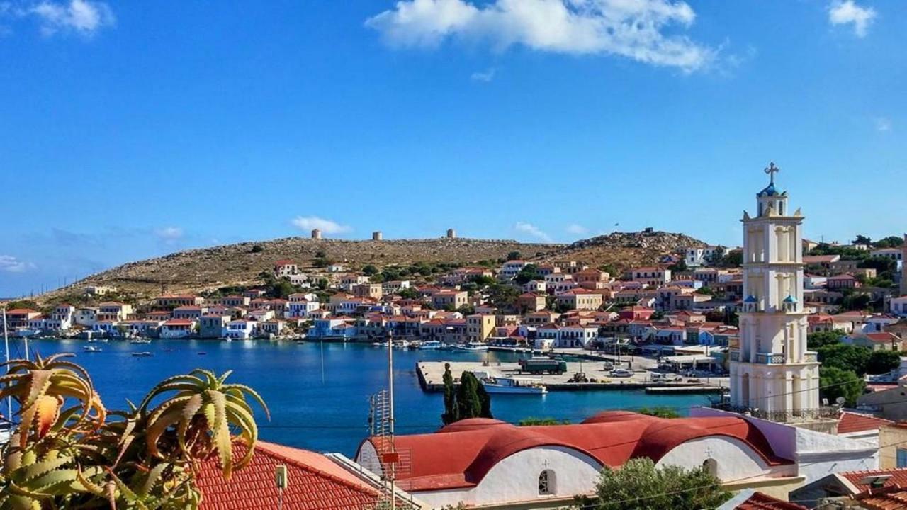 Amazing House In Halki Villa ภายนอก รูปภาพ